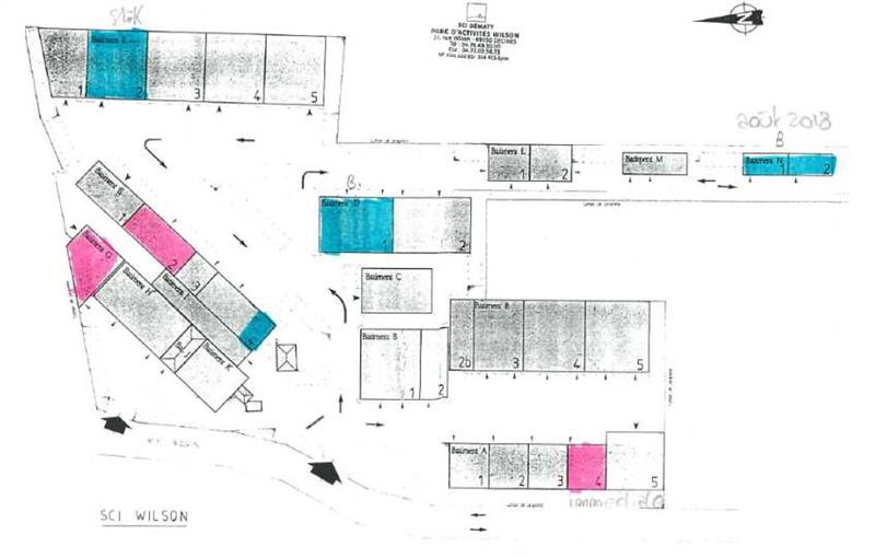 Location d'entrepôt de 1 180 m² à Décines-Charpieu - 69150 plan - 1