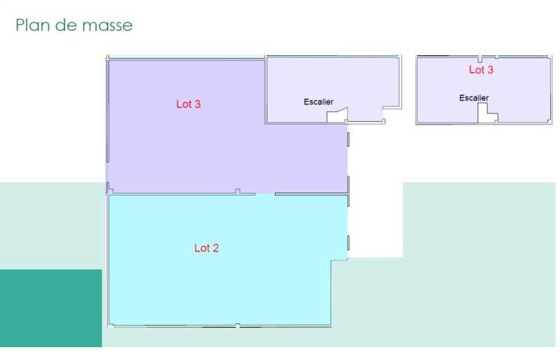 Location d'entrepôt de 784 m² à Décines-Charpieu - 69150 plan - 1