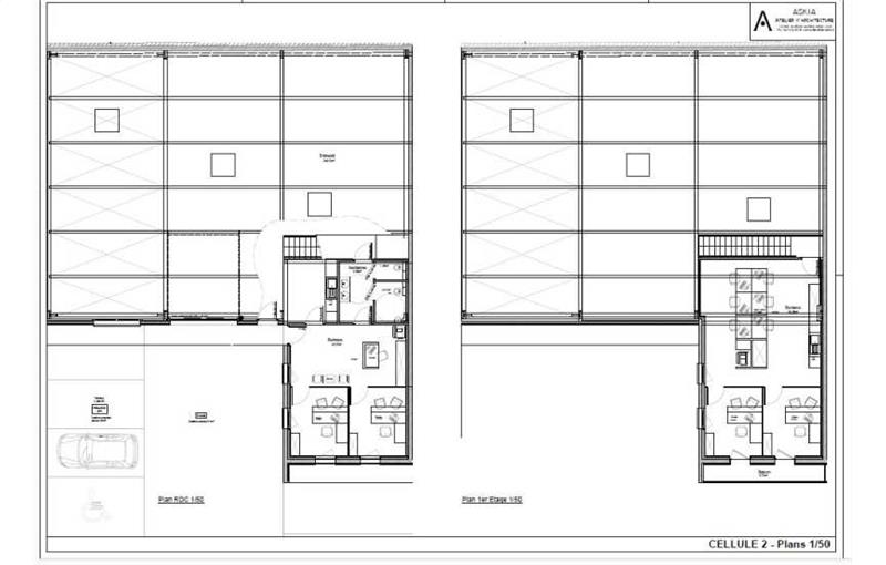 Location d'entrepôt de 1 211 m² à Décines-Charpieu - 69150 plan - 1