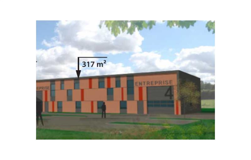 Location d'entrepôt de 317 m² à Dorceau - 61110 photo - 1