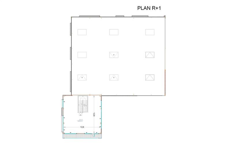 Location d'entrepôt de 1 438 m² à Frépillon - 95740 plan - 1