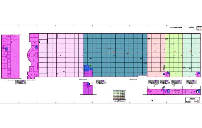 Location d'entrepôt de 3 698 m² à Genas - 69740 plan - 1
