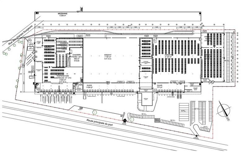 Location d'entrepôt de 4 500 m² à Gennevilliers - 92230 plan - 1