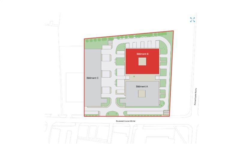 Location d'entrepôt de 819 m² à Gennevilliers - 92230 plan - 1