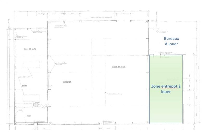 Location d'entrepôt de 630 m² à Goussainville - 95190 plan - 1
