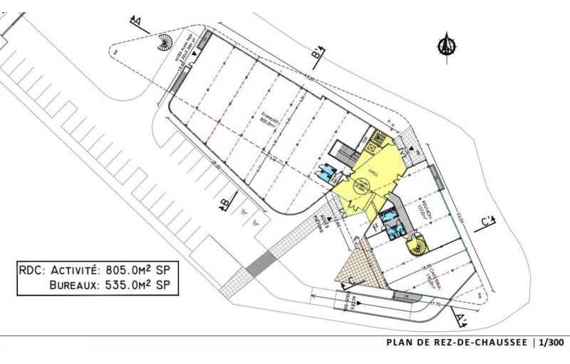 Location d'entrepôt de 2 920 m² à Guyancourt - 78280 plan - 1