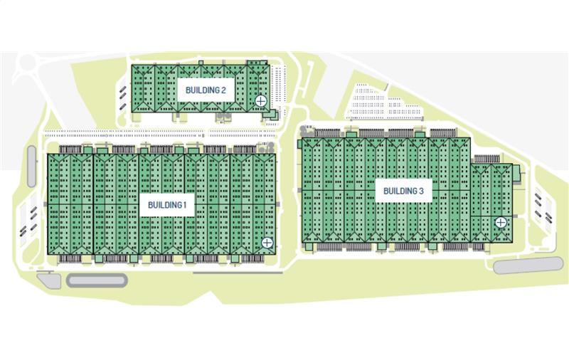 Location d'entrepôt de 35 540 m² à Illiers-Combray - 28120 plan - 1