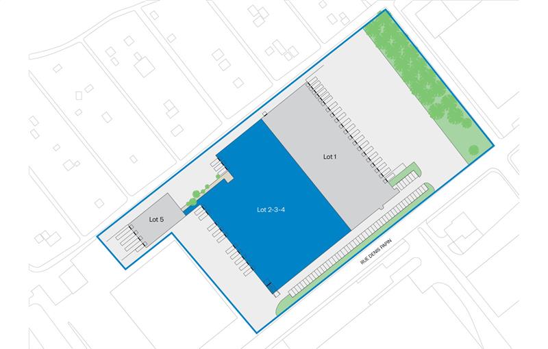 Location d'entrepôt de 6 965 m² à Illkirch-Graffenstaden - 67400 plan - 1