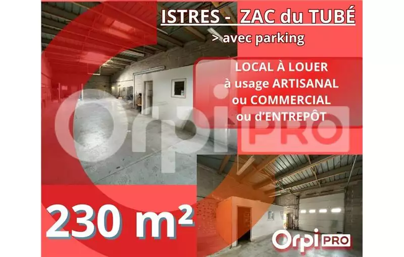 Location d'entrepôt de 230 m² à Istres - 13800