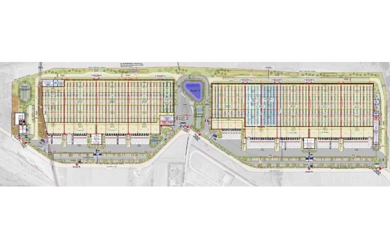 Location d'entrepôt de 55 235 m² à La Boisse - 01120 plan - 1