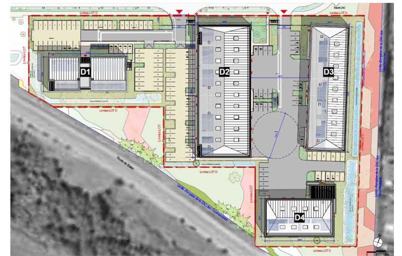 Location d'entrepôt de 4 984 m² à La Boisse - 01120 plan - 1