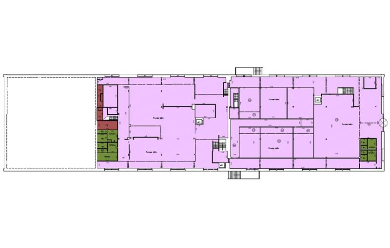 Location d'entrepôt de 3 055 m² à La Plaine Saint-Denis - 93210 plan - 1
