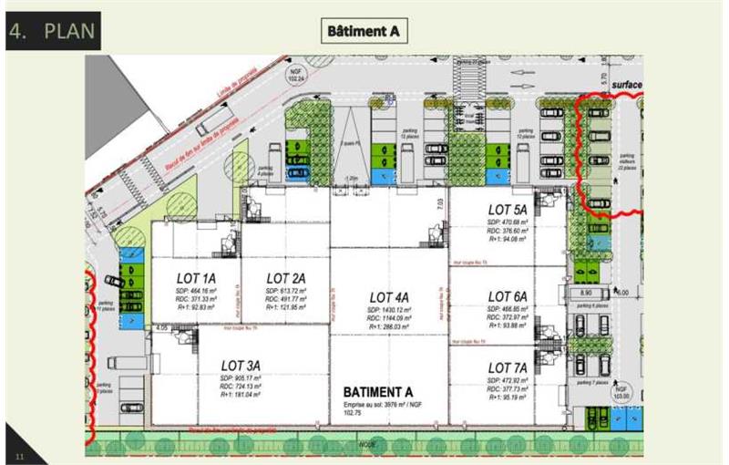Location d'entrepôt de 19 451 m² à La Queue-en-Brie - 94510 plan - 1