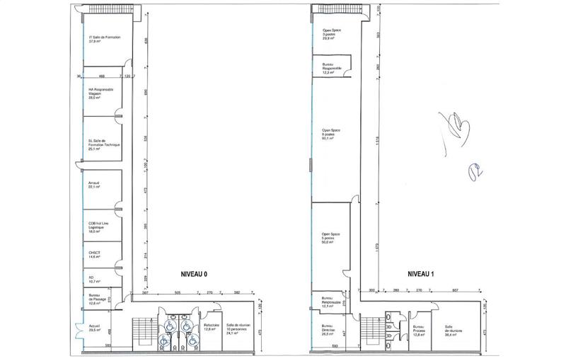 Location d'entrepôt de 3 247 m² à La Sentinelle - 59174 plan - 1