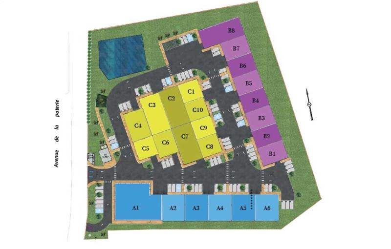 Location d'entrepôt de 246 m² à La Tour-de-Salvagny - 69890 plan - 1