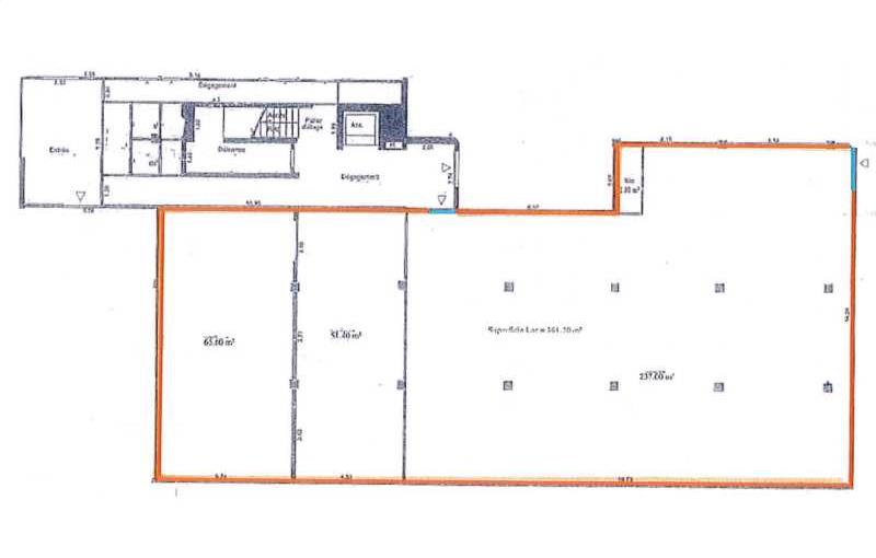 Location d'entrepôt de 492 m² à Le Chesnay - 78150 plan - 1