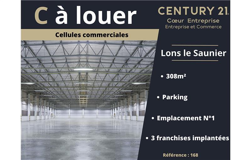 Location d'entrepôt de 308 m² à Lons-le-Saunier - 39000 photo - 1