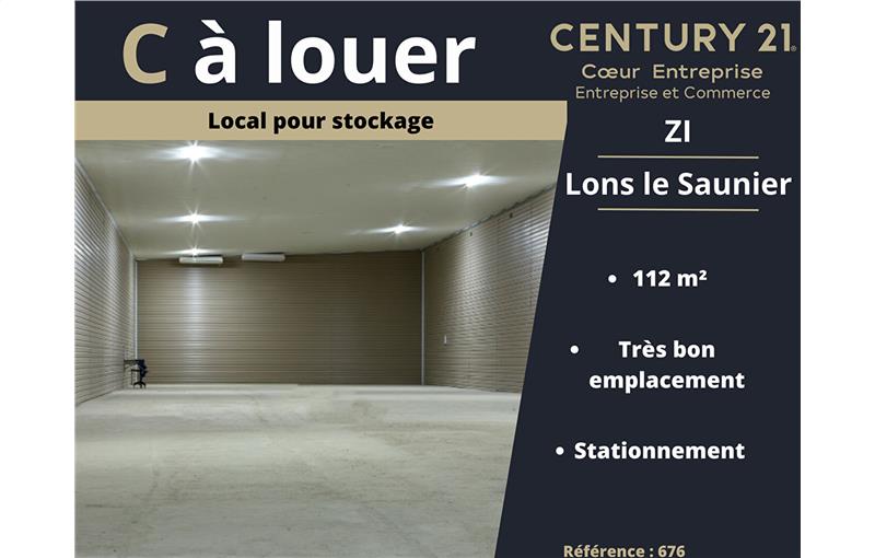Location d'entrepôt de 114 m² à Lons-le-Saunier - 39000 photo - 1