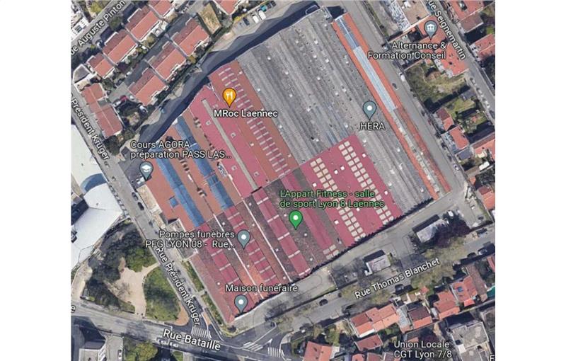Location d'entrepôt de 1 865 m² à Lyon 8 - 69008 plan - 1