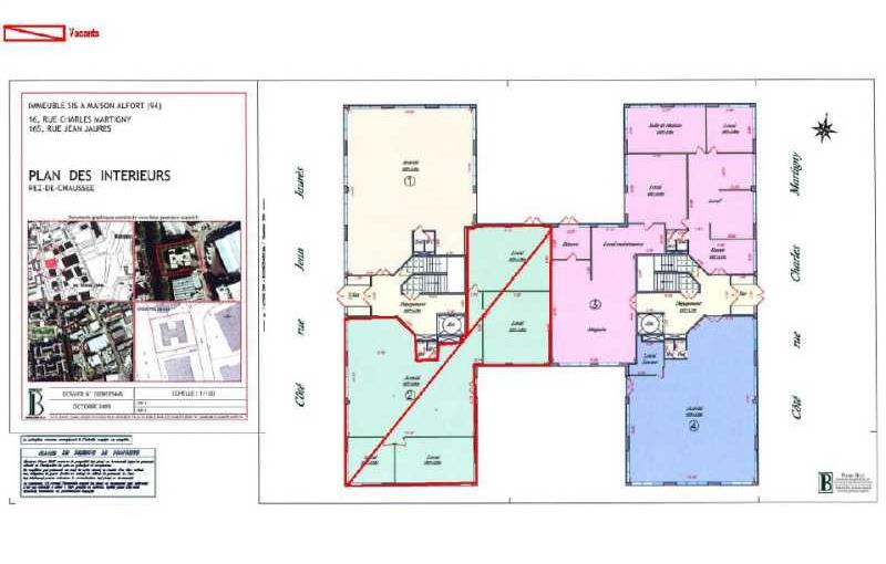 Location d'entrepôt de 887 m² à Maisons-Alfort - 94700 plan - 1