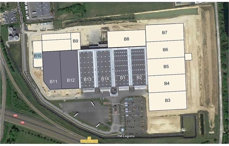 Location d'entrepôt de 83 622 m² à Marolles-sur-Seine - 77130 plan - 1