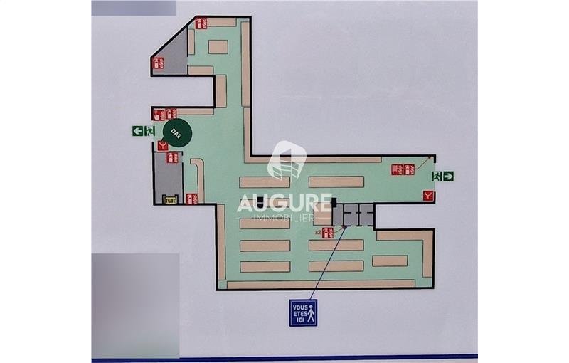 Location d'entrepôt de 480 m² à Marseille 10 - 13010 plan - 1
