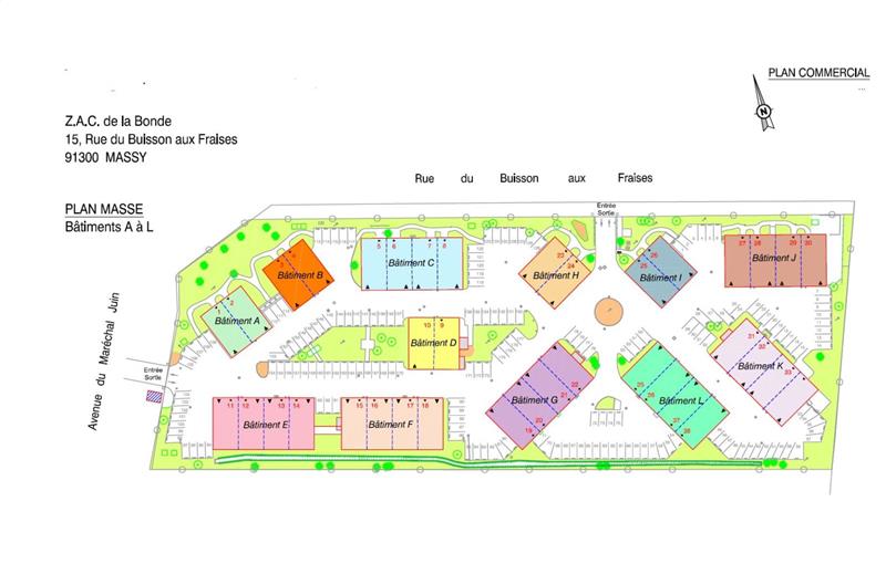 Location d'entrepôt de 228 m² à Massy - 91300 plan - 1