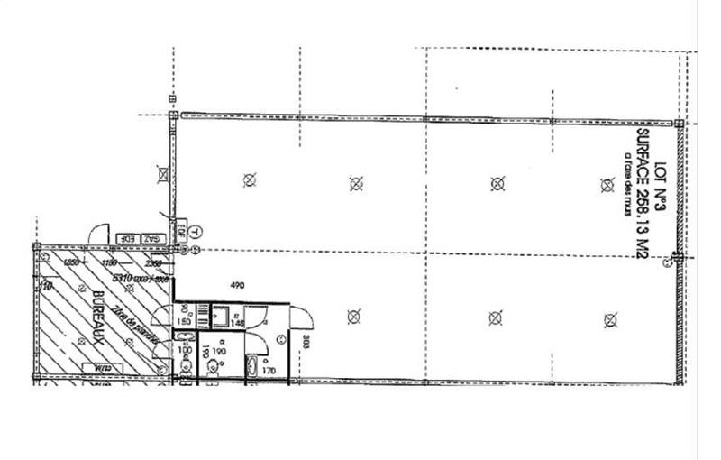 Location d'entrepôt de 231 m² à Mions - 69780 plan - 1
