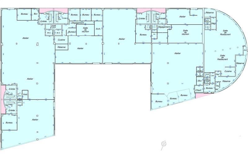 Location d'entrepôt de 533 m² à Mitry-Mory - 77290 plan - 1