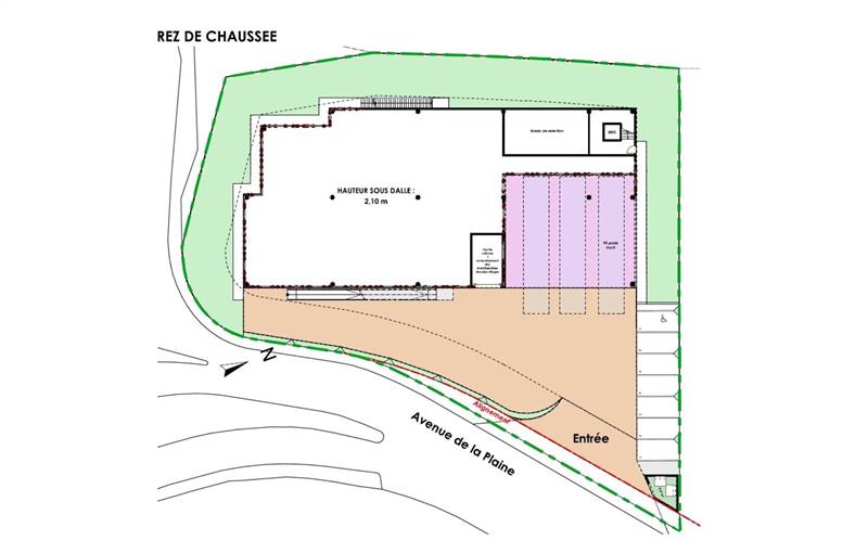 Location d'entrepôt de 2 285 m² à Mougins - 06250 plan - 1