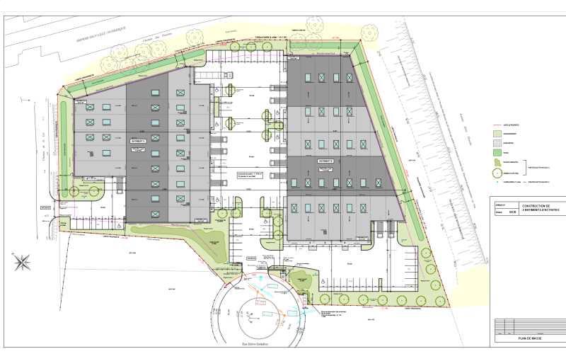 Location d'entrepôt de 669 m² à Nieppe - 59850 plan - 1