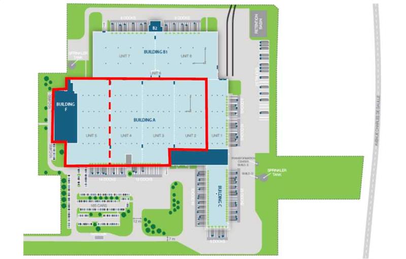 Location d'entrepôt de 25 494 m² à Ormes - 45140 plan - 1