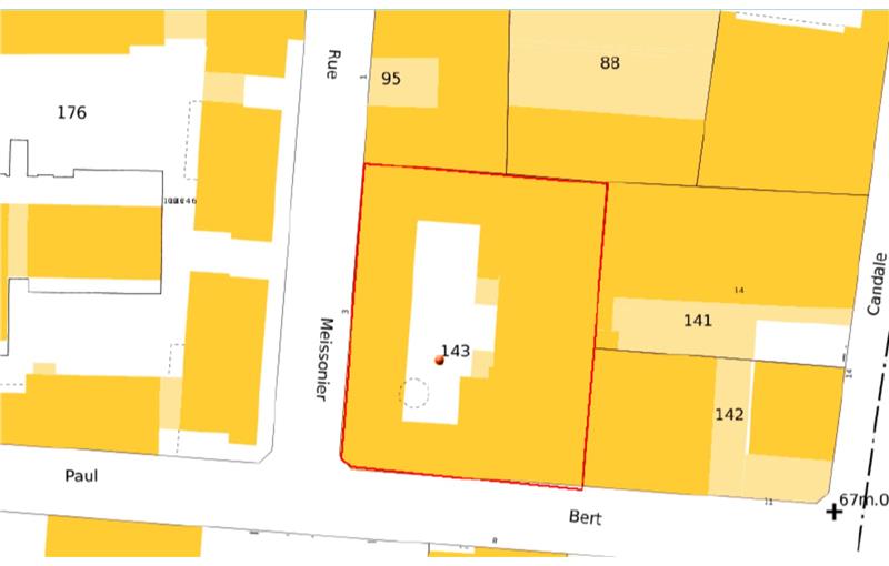 Location d'entrepôt de 278 m² à Pantin - 93500 plan - 1