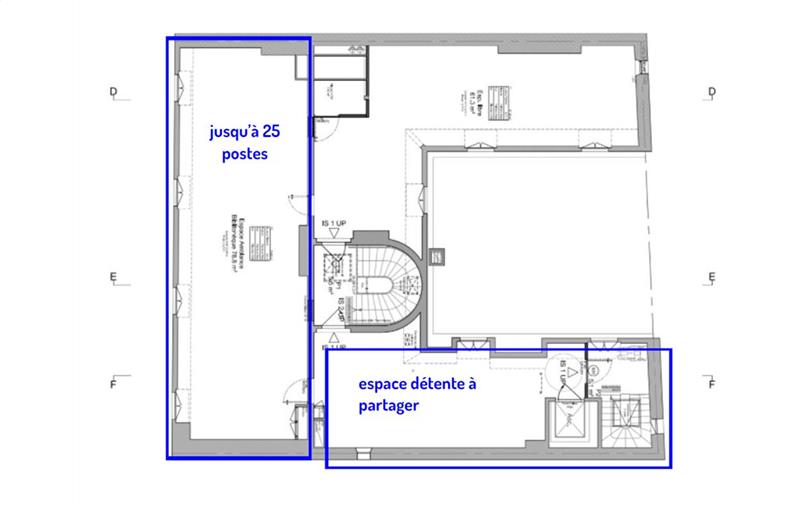 Location d'entrepôt de 100 m² à Paris 2 - 75002 plan - 1