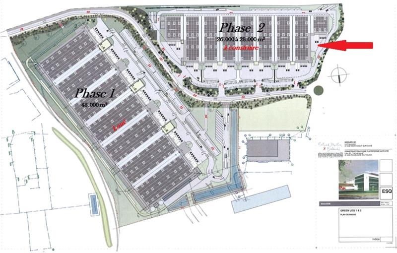 Location d'entrepôt de 26 025 m² à Plaisance-du-Touch - 31830 plan - 1