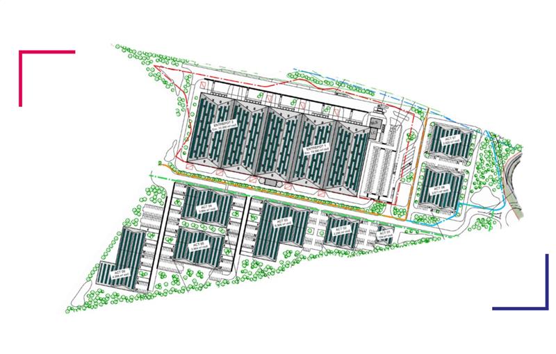 Location d'entrepôt de 32 080 m² à Réau - 77550 plan - 1