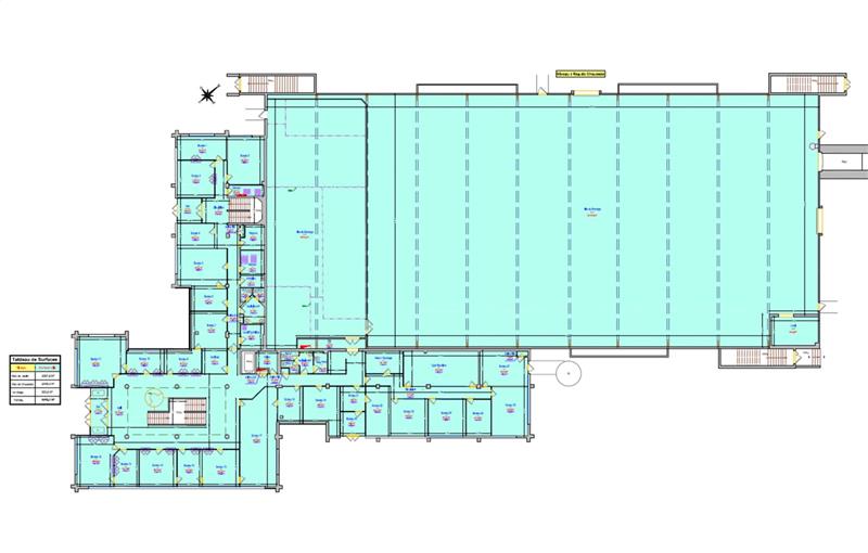 Location d'entrepôt de 5 490 m² à Rennes - 35000 plan - 1