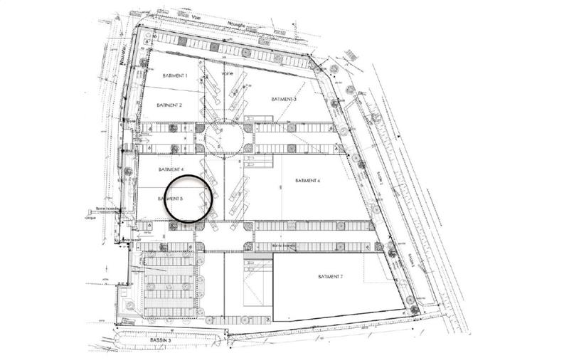 Location d'entrepôt de 640 m² à Roncq - 59223 plan - 1