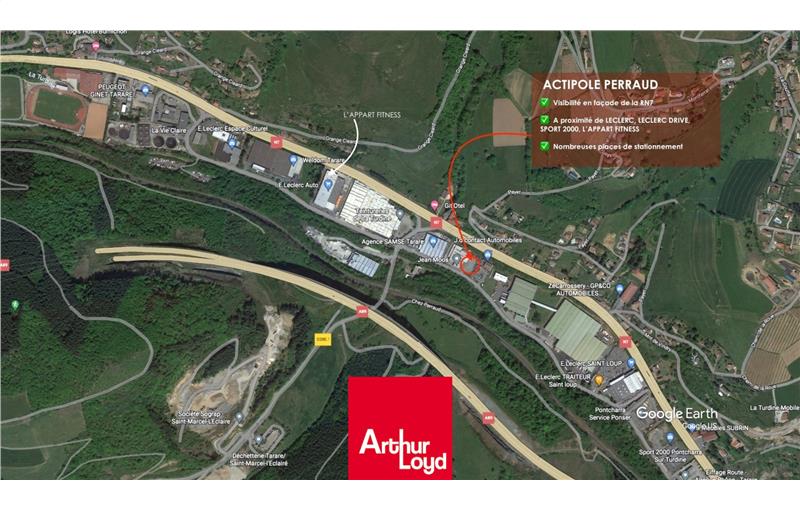 Location d'entrepôt de 1 641 m² à Saint-Forgeux - 69490 plan - 1