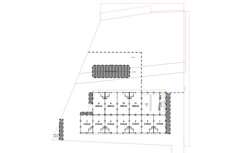 Location d'entrepôt de 210 m² à Saint-Jean-d'Illac - 33127 plan - 1