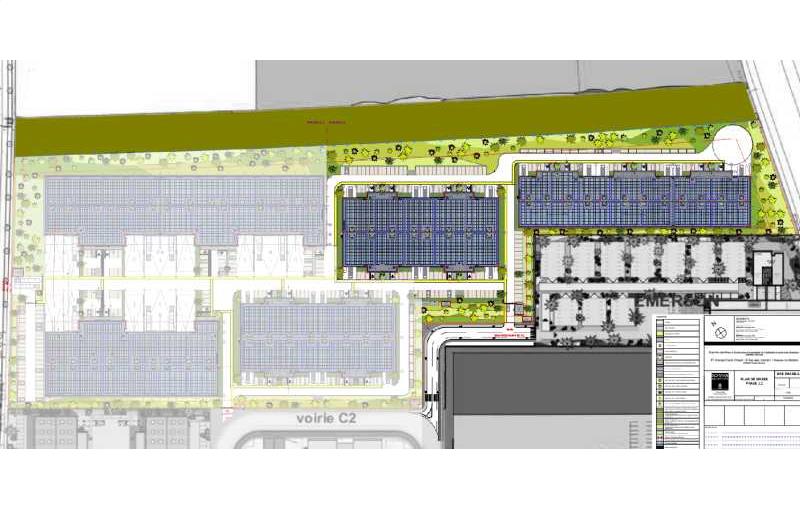Location d'entrepôt de 9 131 m² à Saint-Priest - 69800 plan - 1