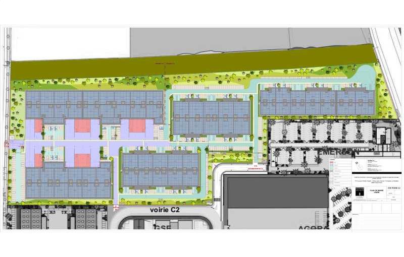 Location d'entrepôt de 9 090 m² à Saint-Priest - 69800 plan - 1