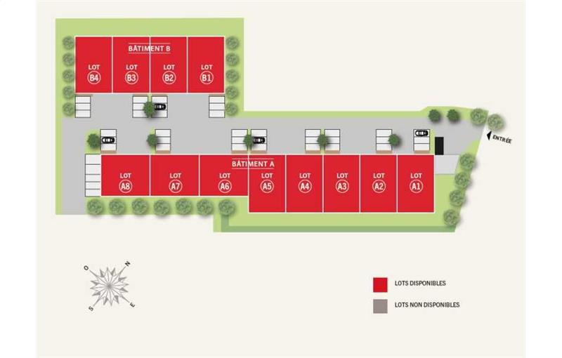 Location d'entrepôt de 3 590 m² à Saint-Quentin-Fallavier - 38070 plan - 1