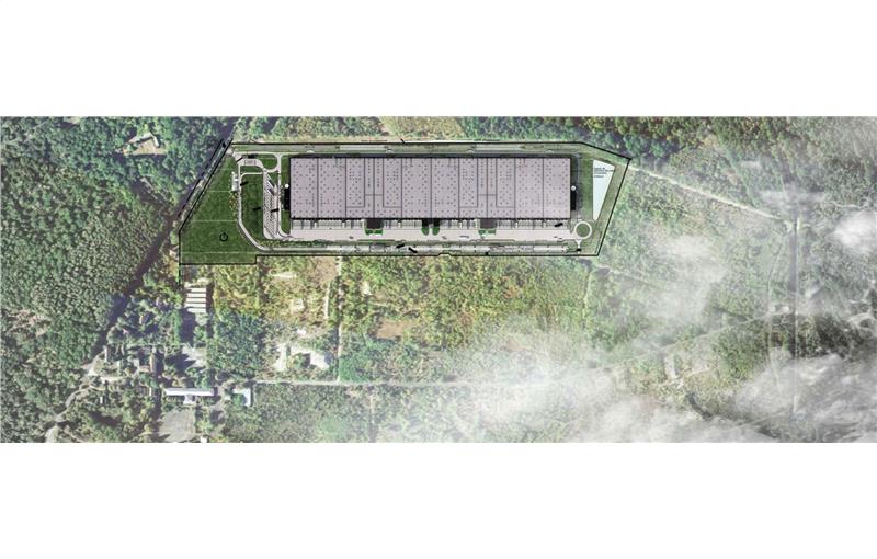 Location d'entrepôt de 62 544 m² à Salbris - 41300 plan - 1