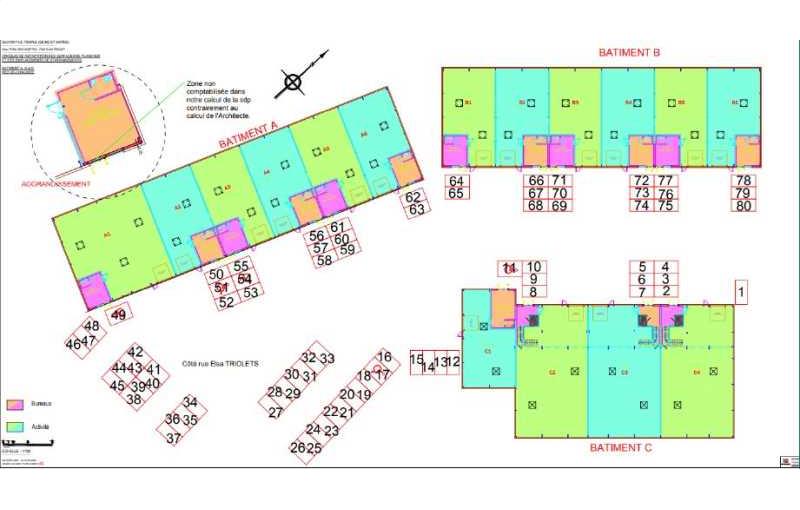 Location d'entrepôt de 4 578 m² à Savigny-le-Temple - 77176 plan - 1
