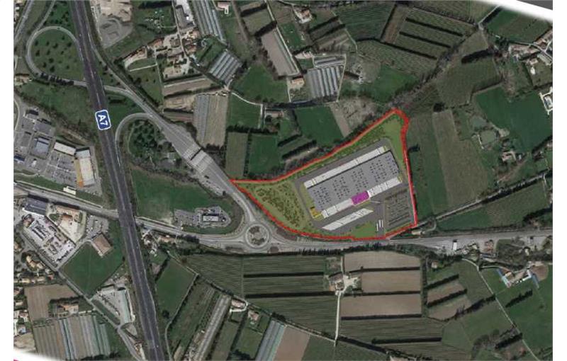 Location d'entrepôt de 14 682 m² à Sénas - 13560 plan - 1