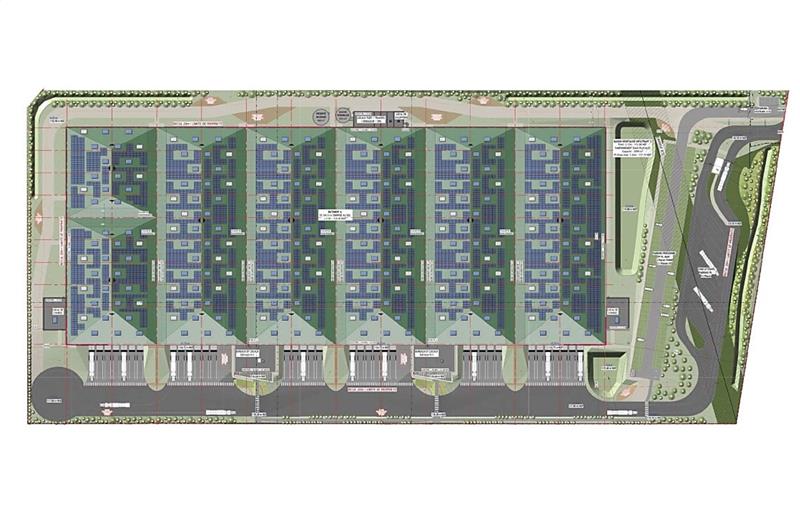 Location d'entrepôt de 35 826 m² à Silly-le-Long - 60330 plan - 1