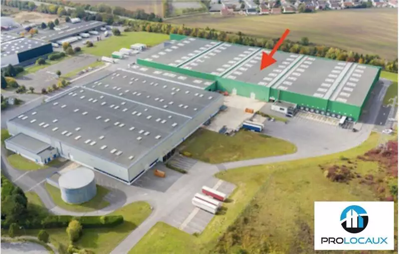 Location d'entrepôt de 4488 m² à Soissons - 02200