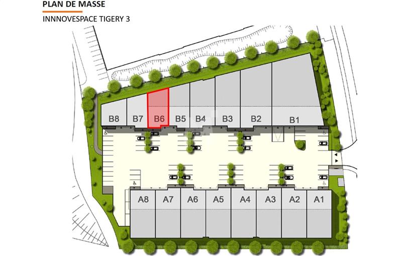 Location d'entrepôt de 252 m² à Tigery - 91250 plan - 1