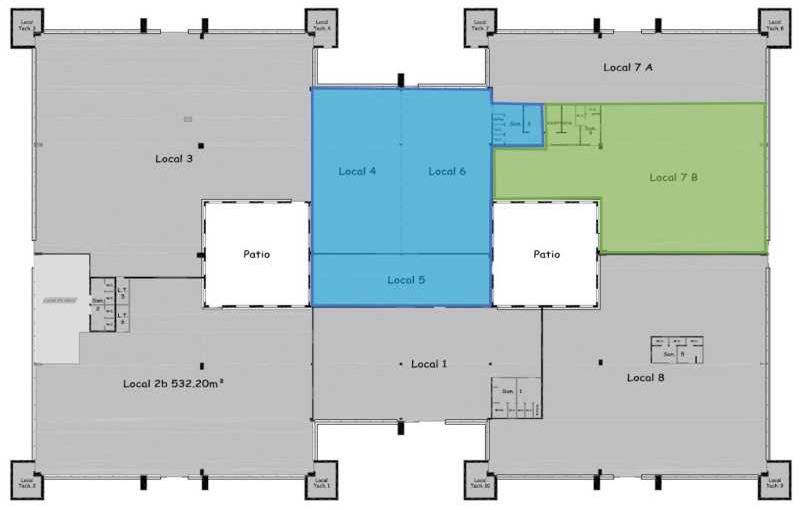 Location d'entrepôt de 375 m² à Trappes - 78190 plan - 1